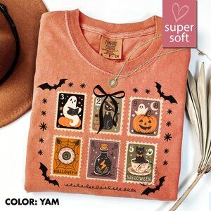 Comfort Colors® Halloween Shirt, Halloween Shirt, Retro Ghost Shirt, Cute Fall